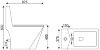 Унитаз-моноблок Т1027 сиденье ДП (с гофрой и подводкой), Eva Gold фото 1 — ЛотоС