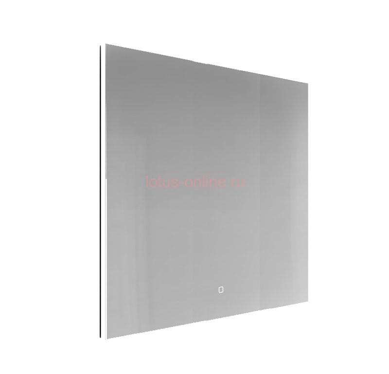 АЛМИНА зеркало 1000*800 сенсорный выключатель Серебряные зеркала фото 1 — ЛотоС