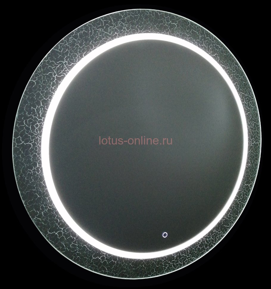 ЛАГО зеркало D770 сенсорный выключатель Серебряные зеркала фото 1 — ЛотоС