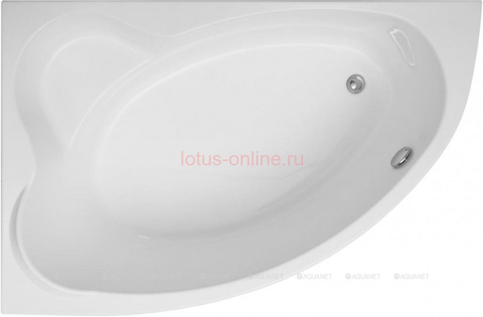 Ванна LYRA левая 150*100 без с/п Aquanet фото 1 — ЛотоС