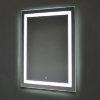 РИГА зеркало 600*800 сенсорный  выключатель Серебряные зеркала фото 1 — ЛотоС